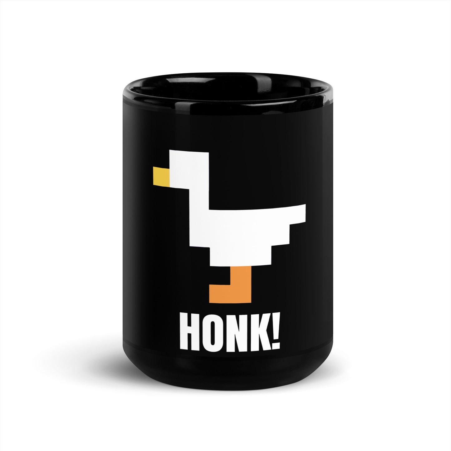 HONK Black Glossy Mug