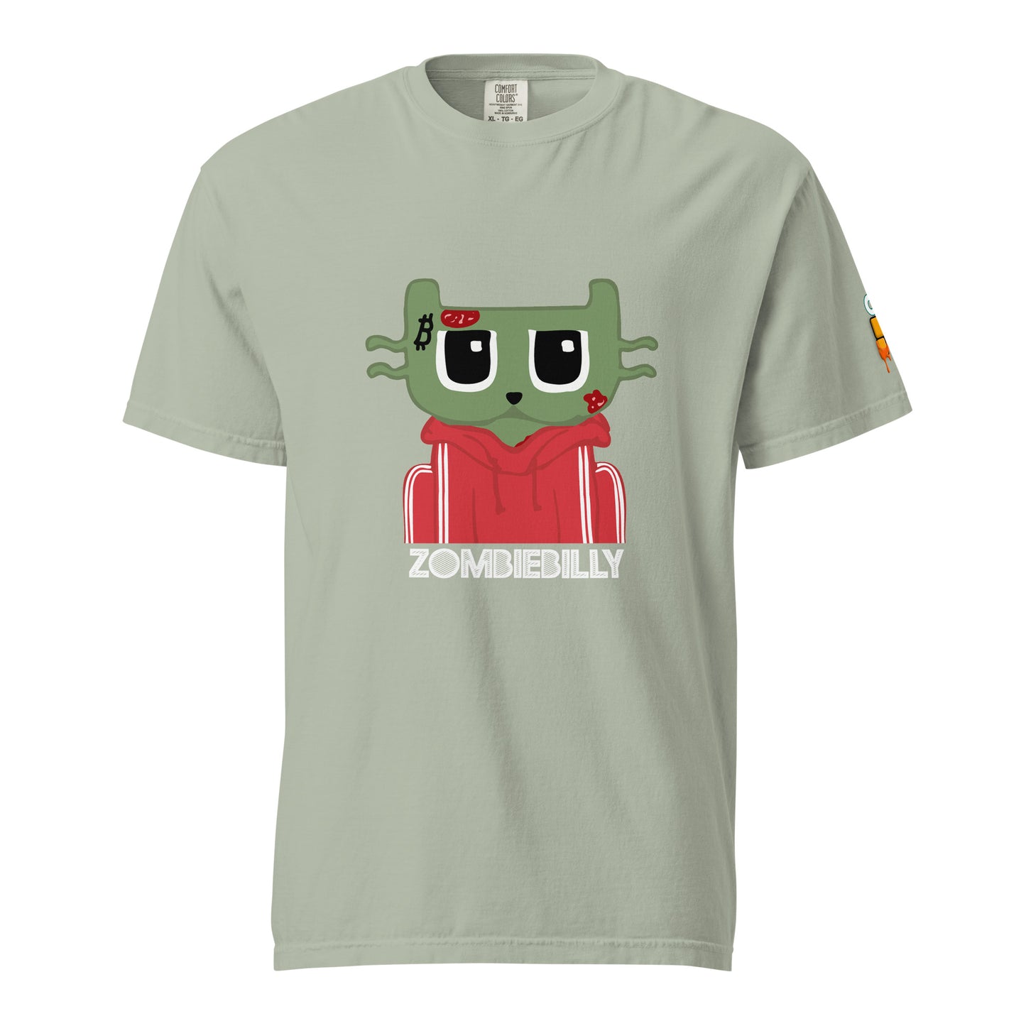 Zombie Billy Cat (Black) T-Shirt
