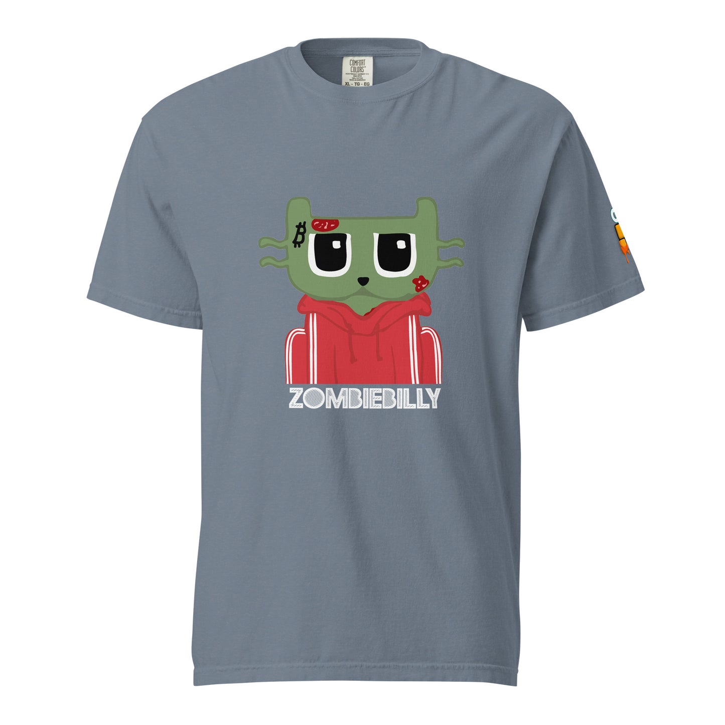 Zombie Billy Cat (Black) T-Shirt