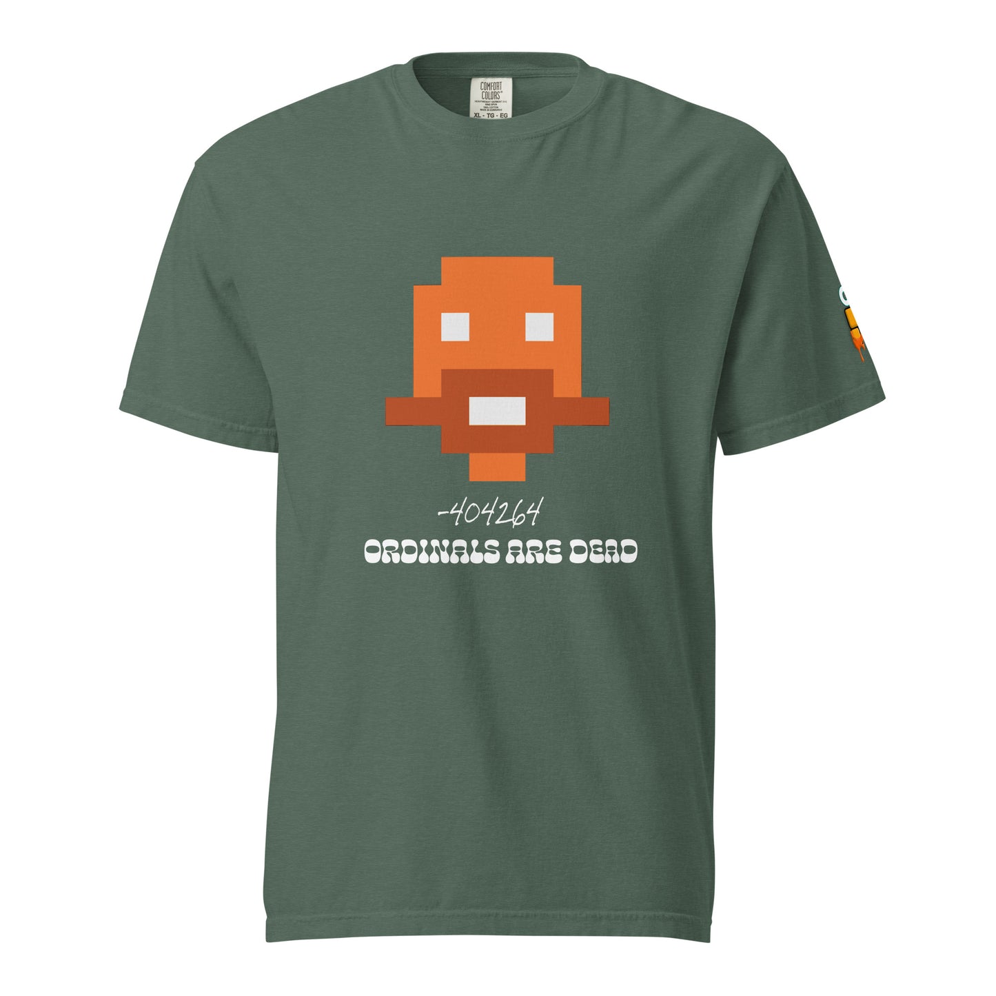Orange Cursed Goosinal on T-shirt