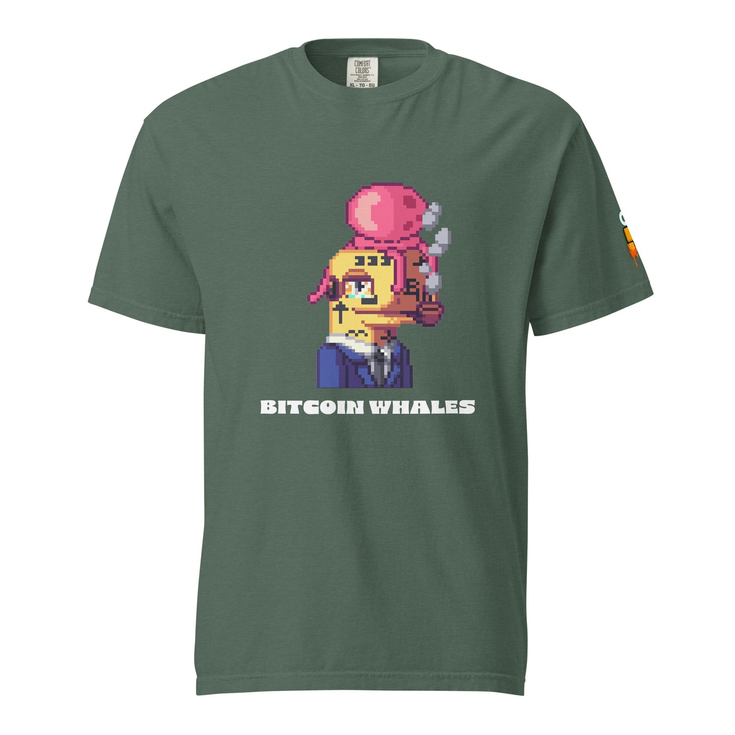 Yellow Bitcoin Whale T-shirt