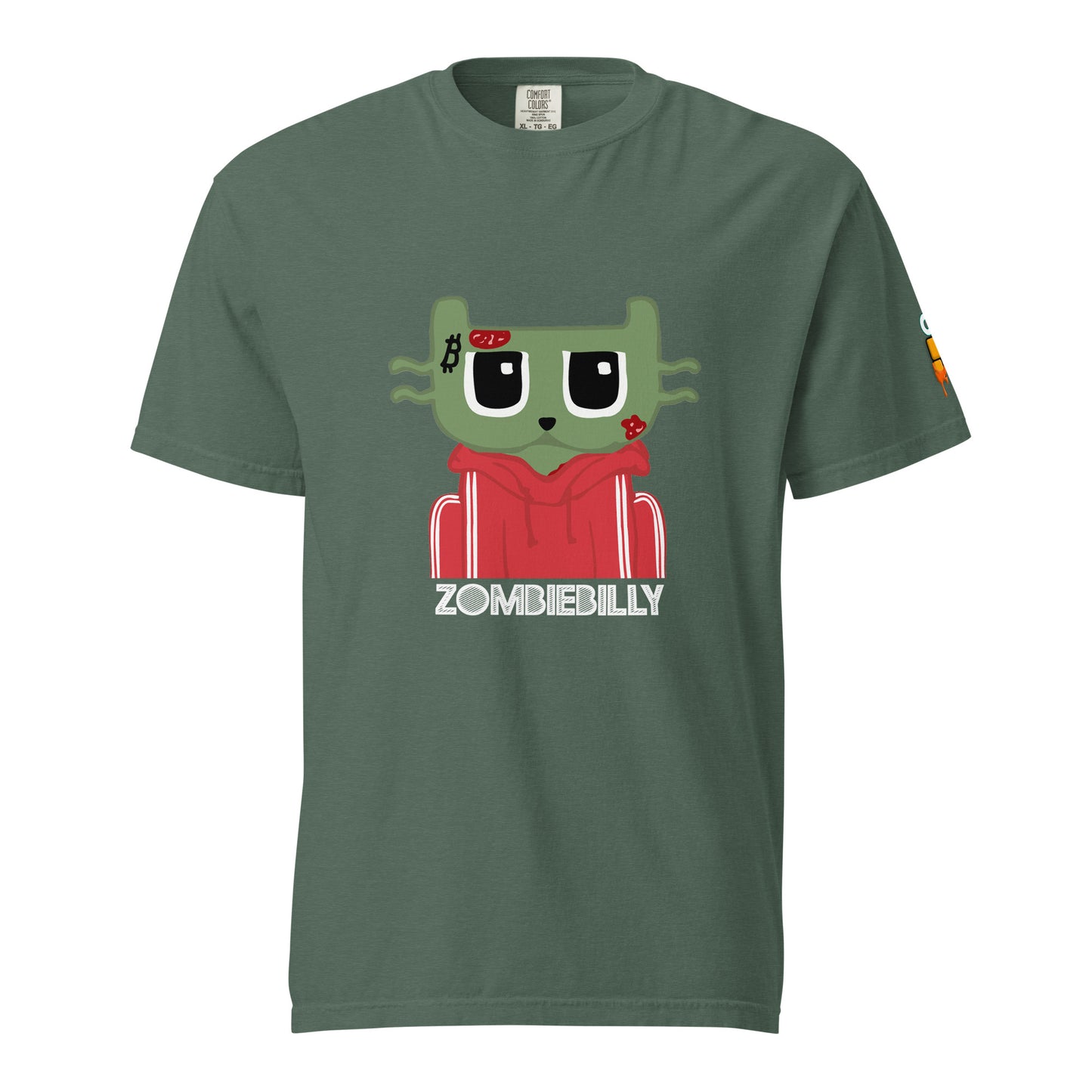 Zombie Billy Cat (Black) T-Shirt