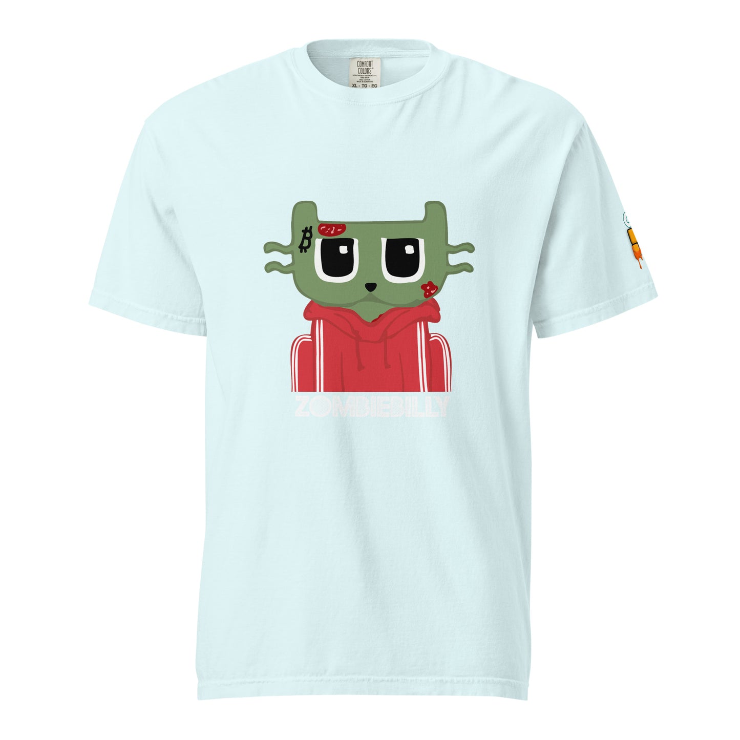 Zombie Billy Cat (Black) T-Shirt