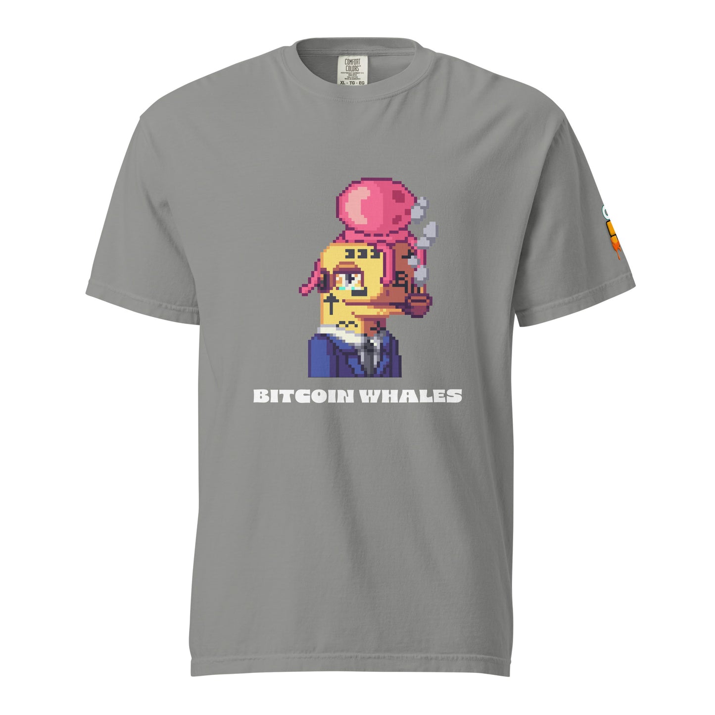 Yellow Bitcoin Whale T-shirt