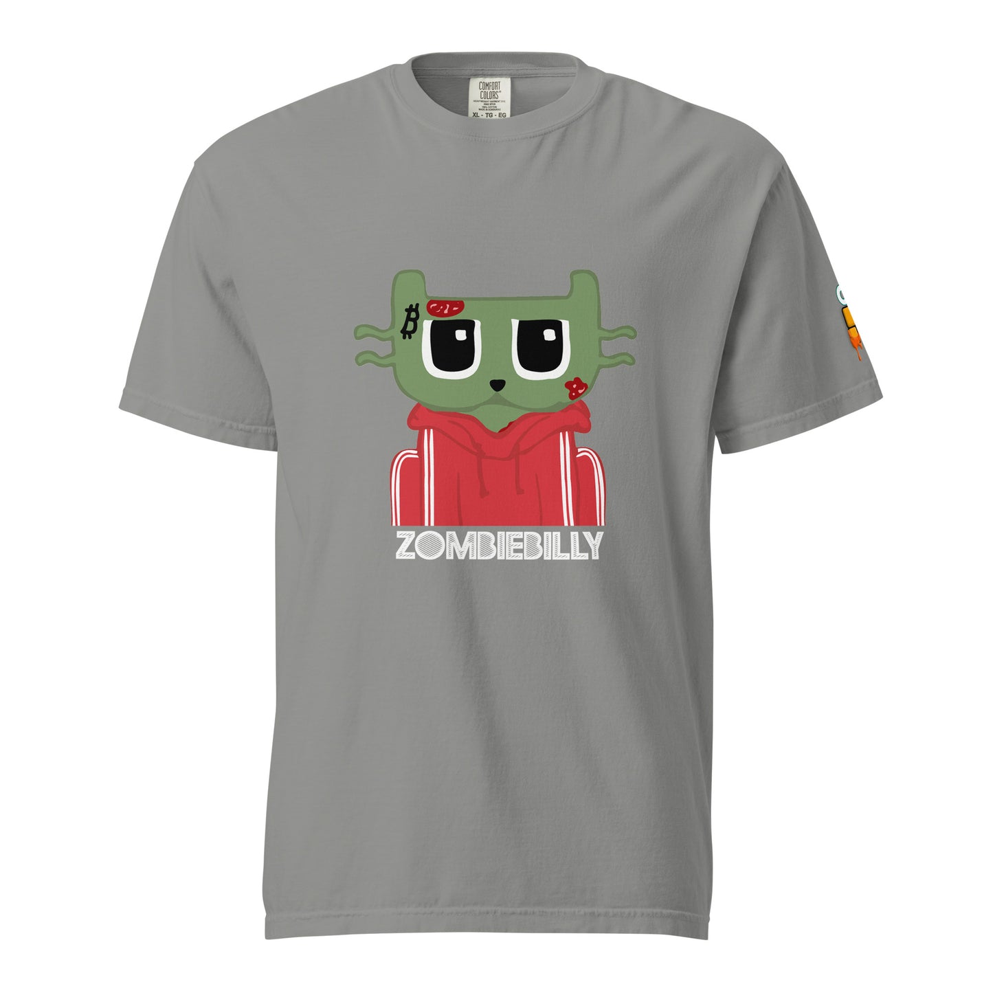 Zombie Billy Cat (Black) T-Shirt