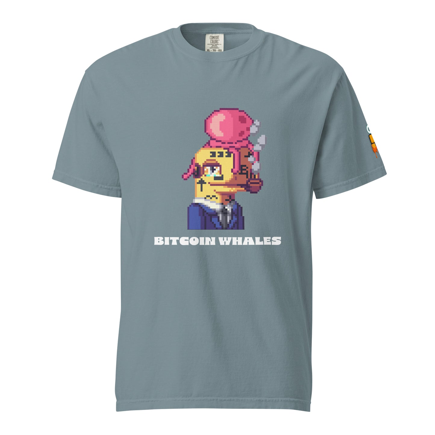 Yellow Bitcoin Whale T-shirt