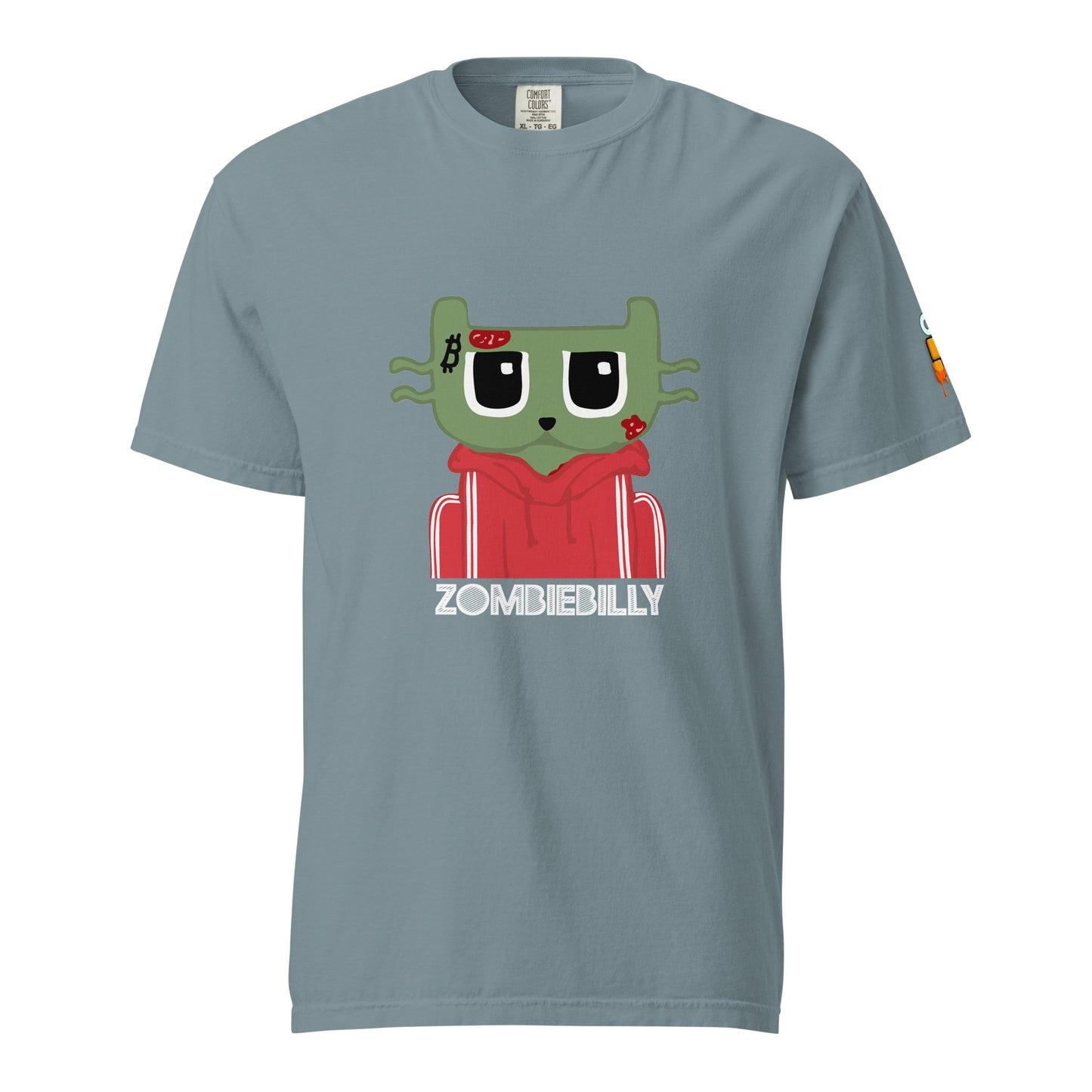 Zombie Billy Cat (Black) T-Shirt