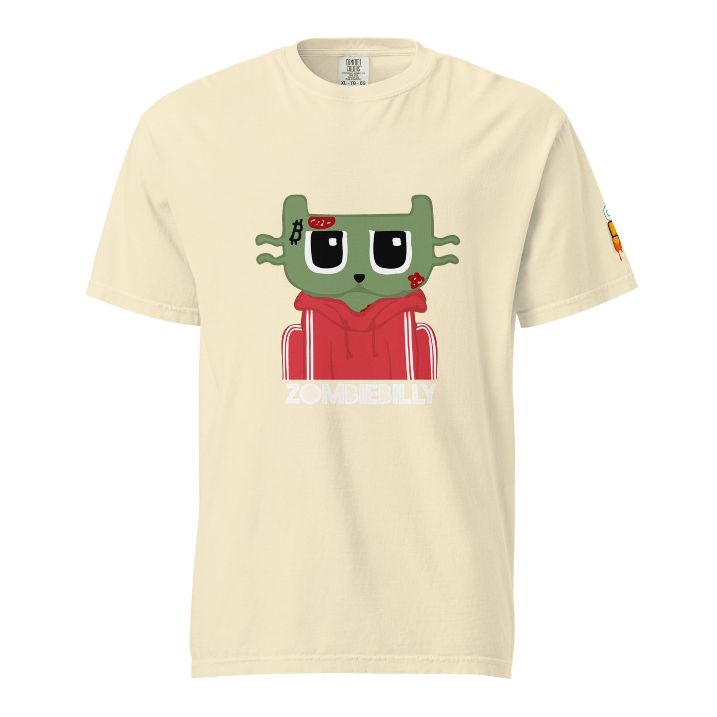 Zombie Billy Cat (Black) T-Shirt