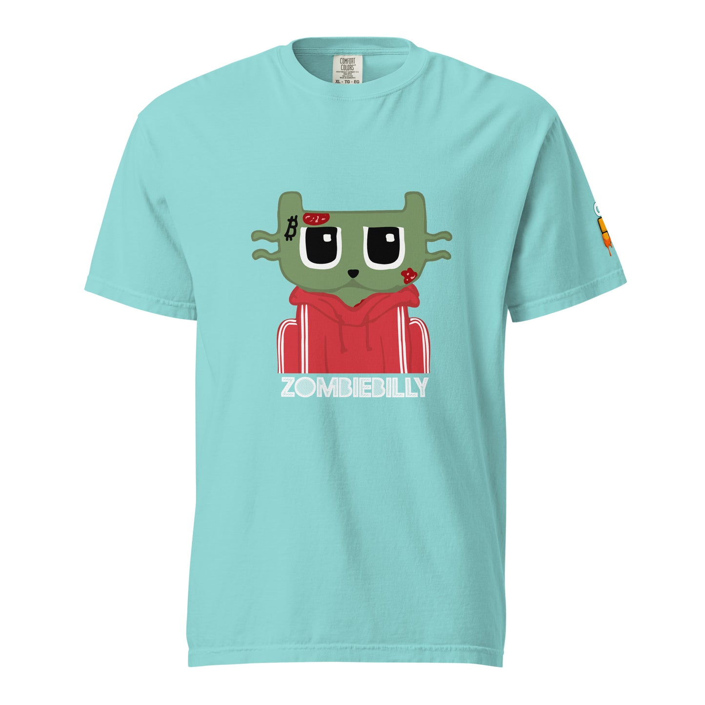 Zombie Billy Cat (Black) T-Shirt