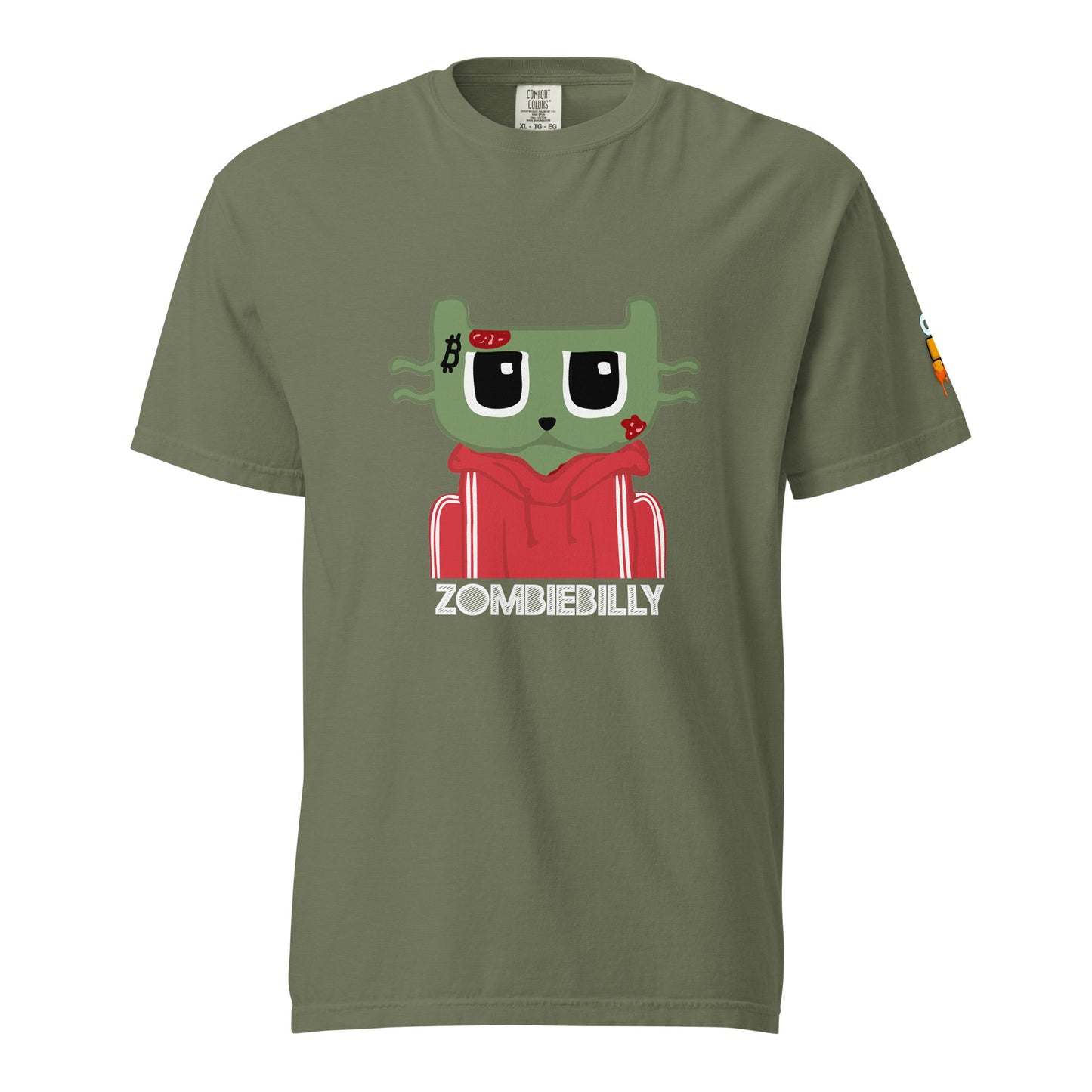 Zombie Billy Cat (Black) T-Shirt
