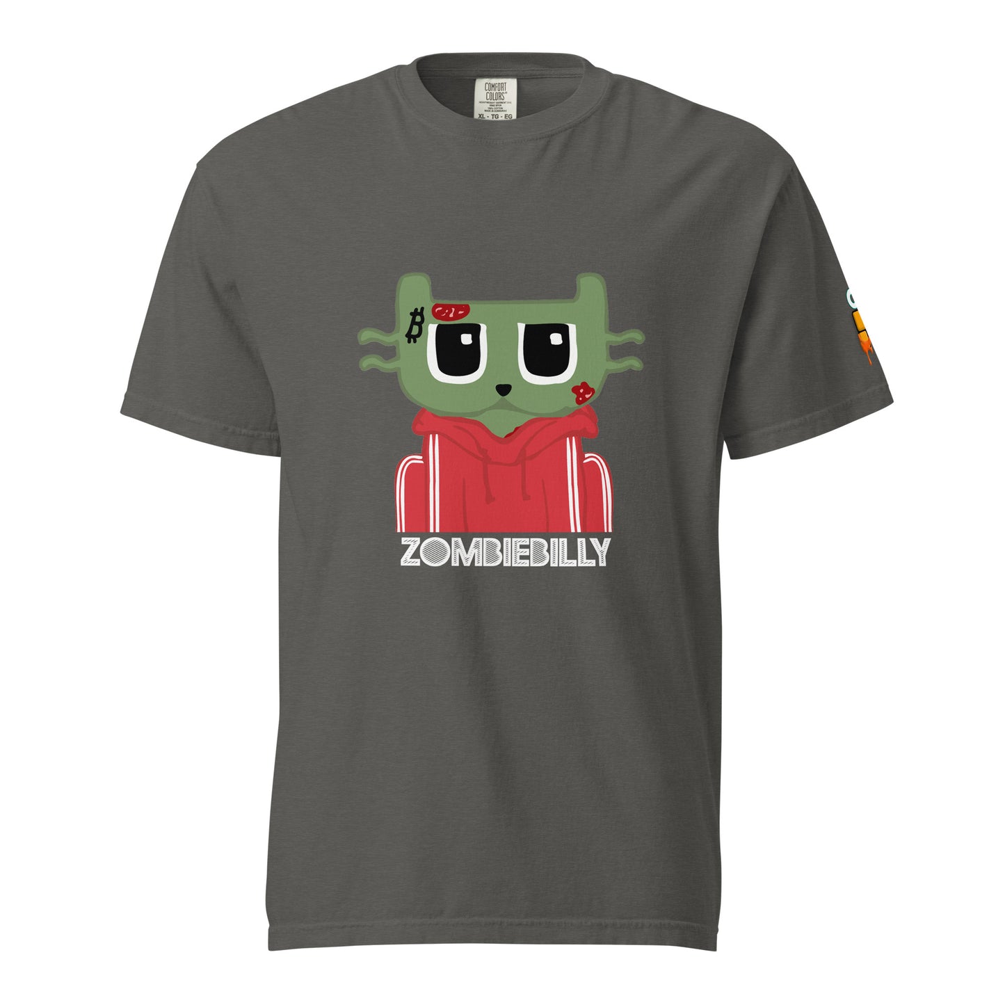 Zombie Billy Cat (Black) T-Shirt