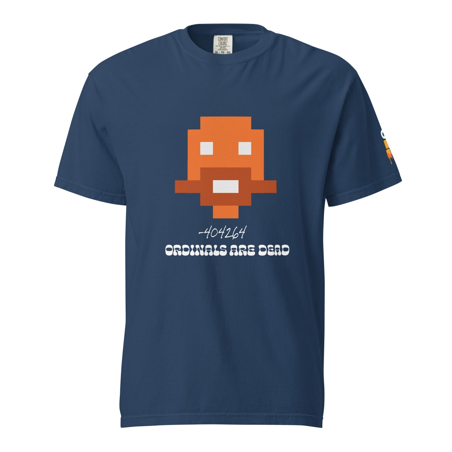 Orange Cursed Goosinal on T-shirt