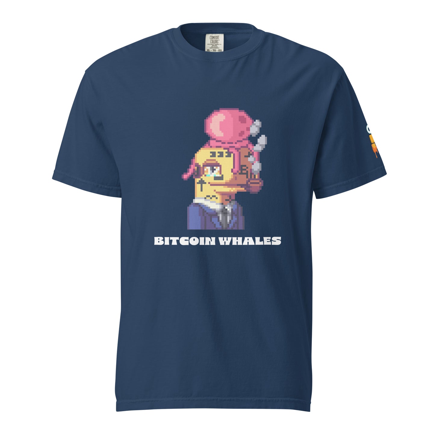 Yellow Bitcoin Whale T-shirt