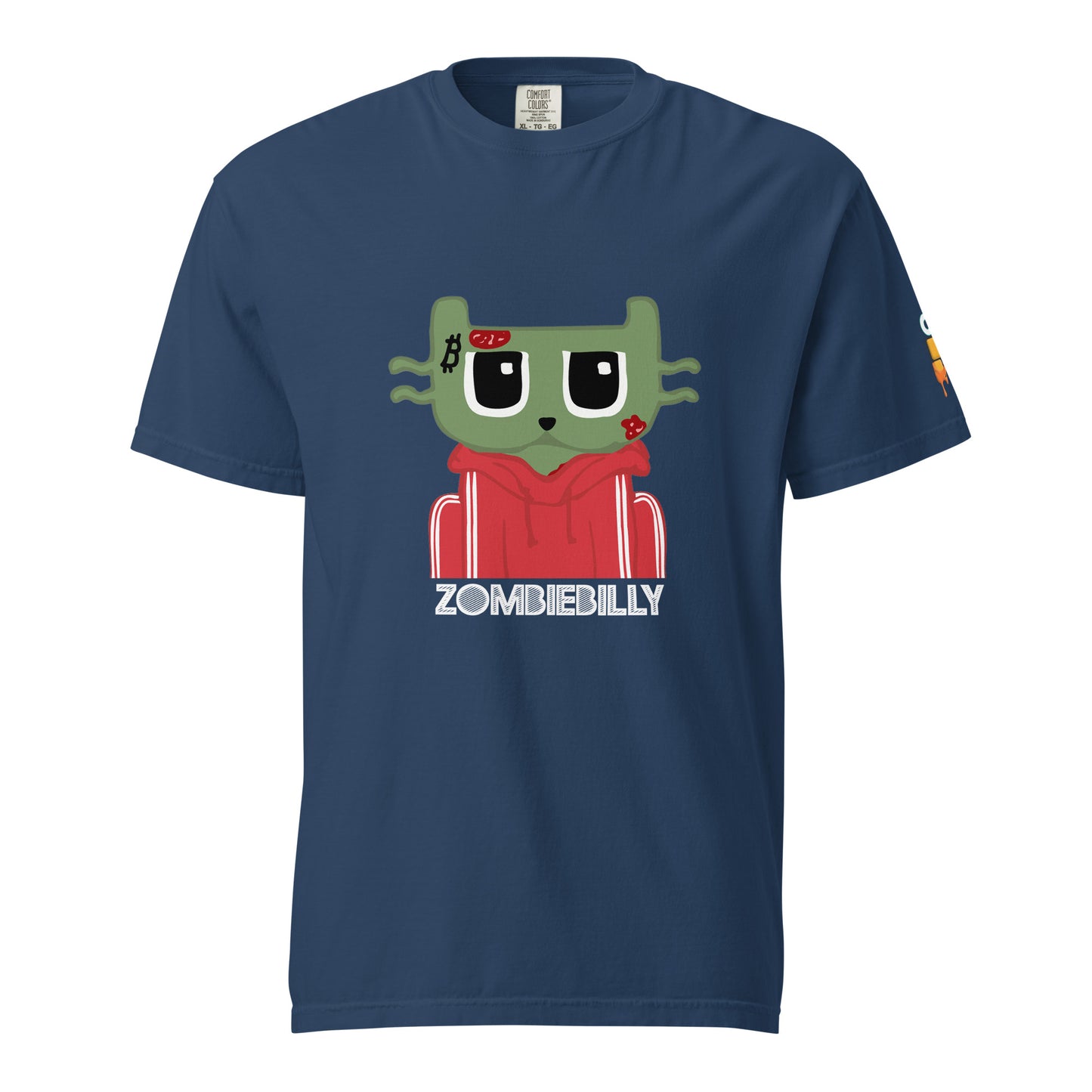 Zombie Billy Cat (Black) T-Shirt