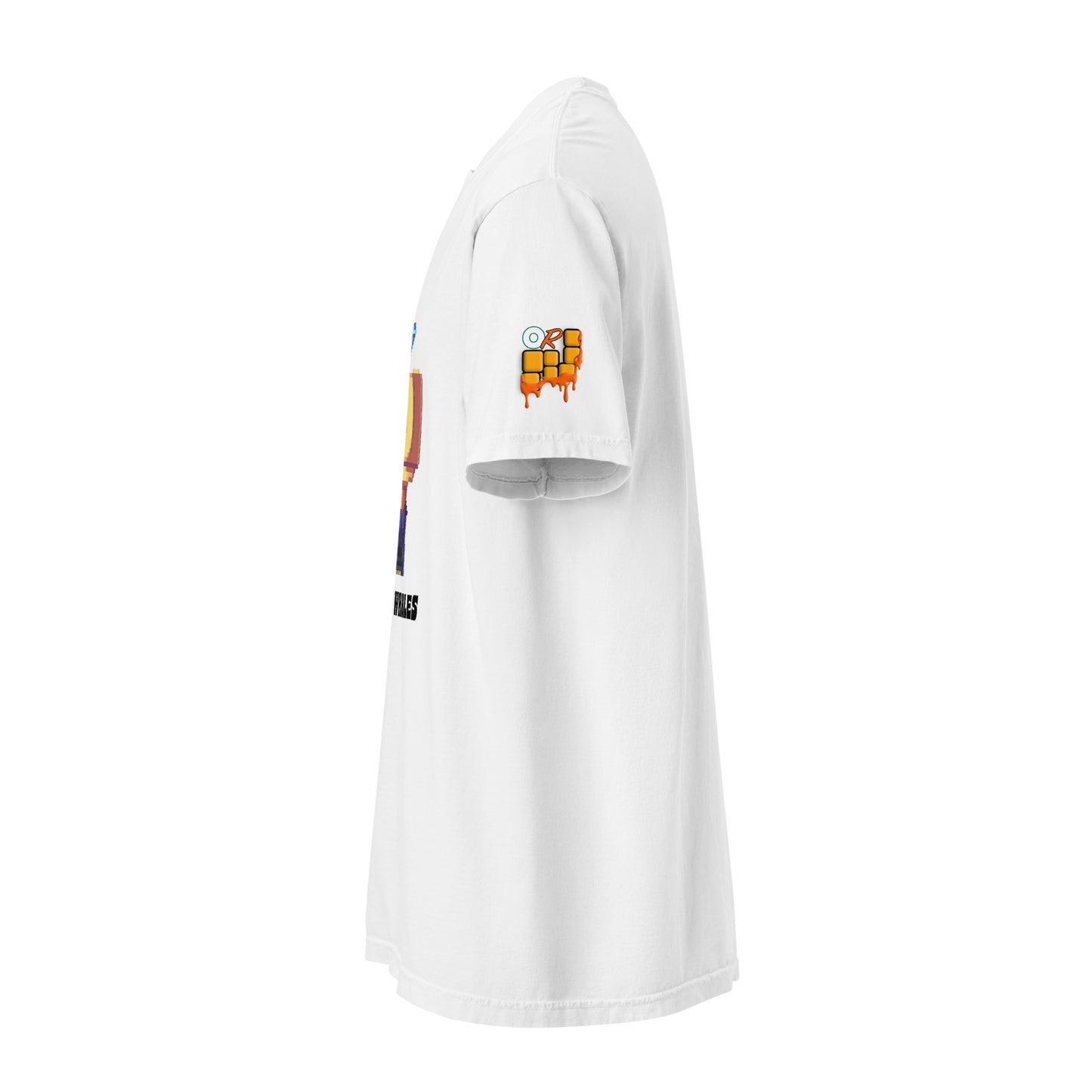Diamond Head Bitcoin Whale on White T-shirt