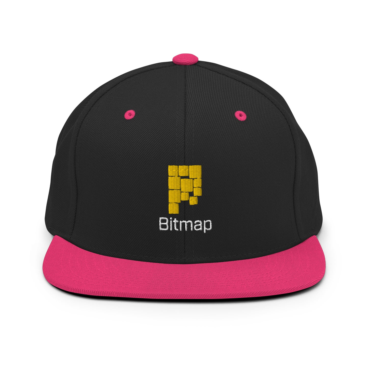 Bitmap Snapback Hat