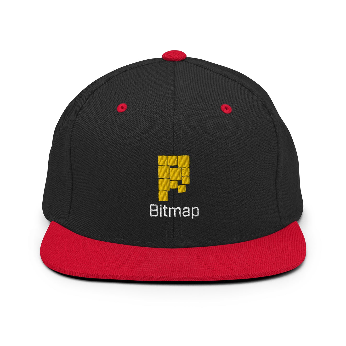 Bitmap Snapback Hat