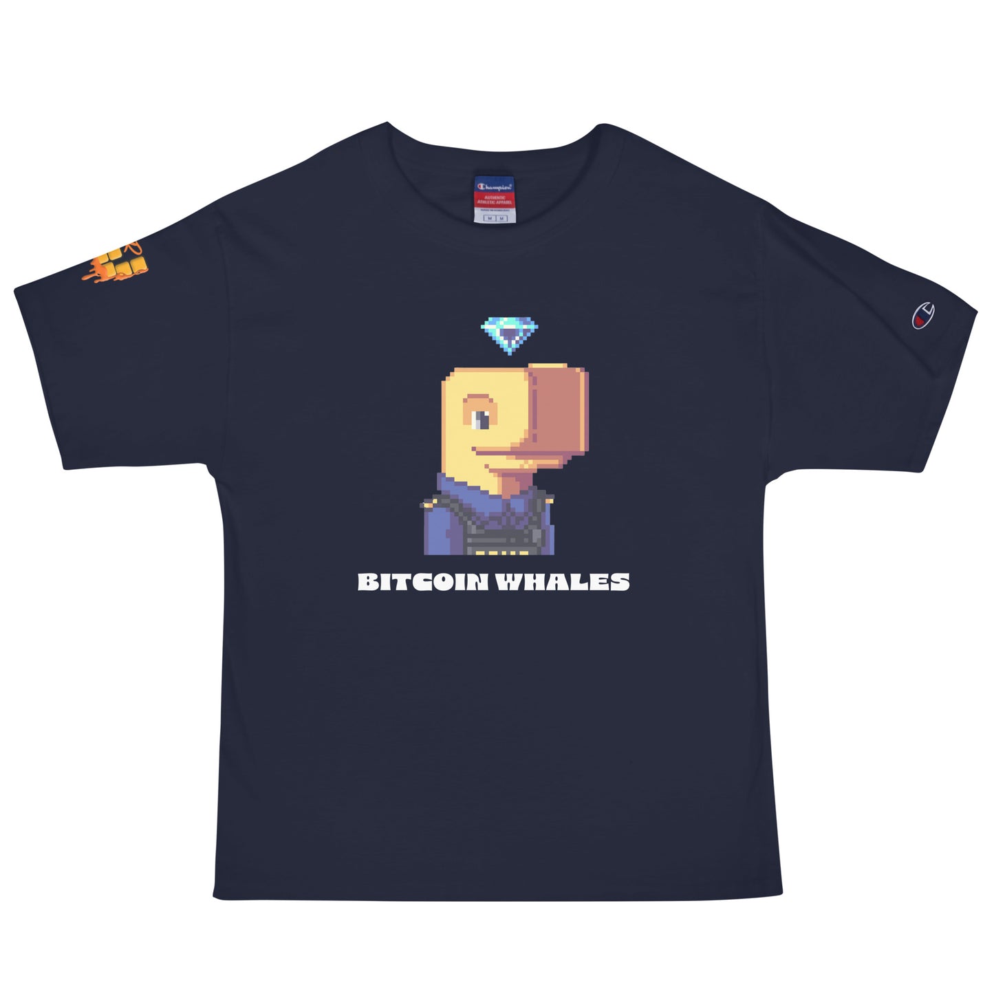 Bitcoin Whales Men's Champion T-Shirt