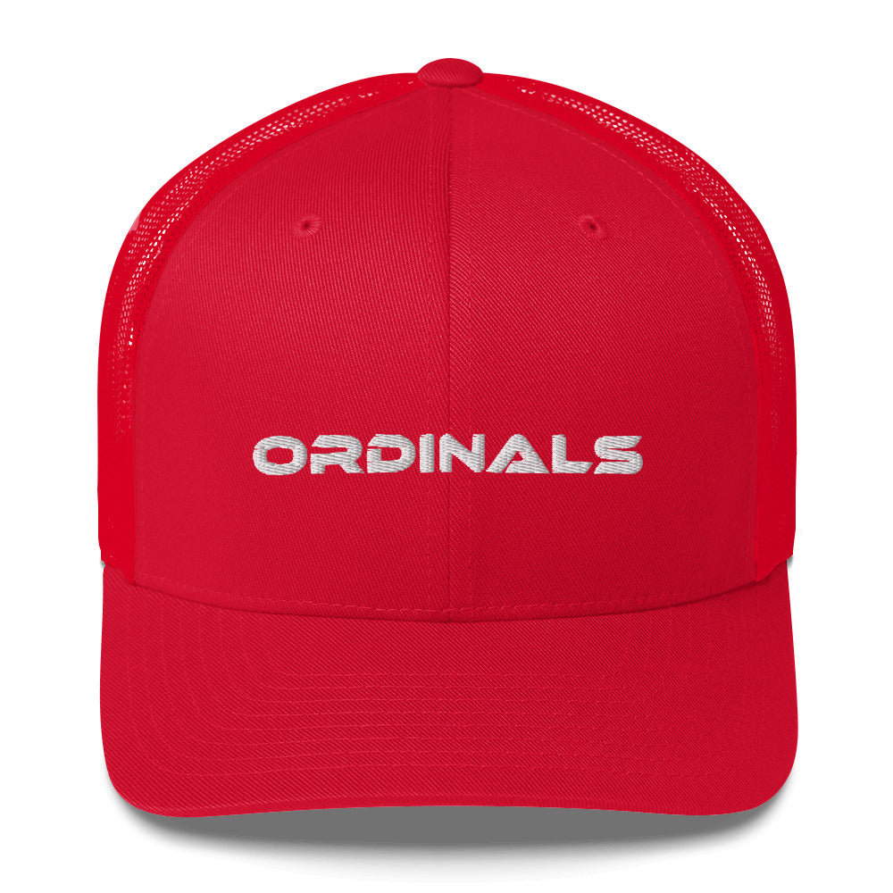 Ordinals Tech Trucker Cap