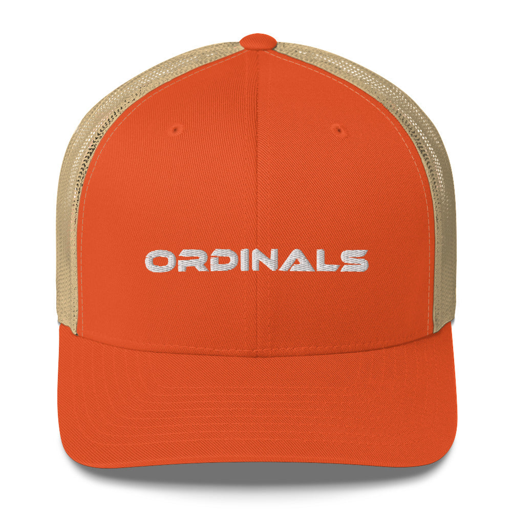 Ordinals Tech Trucker Cap