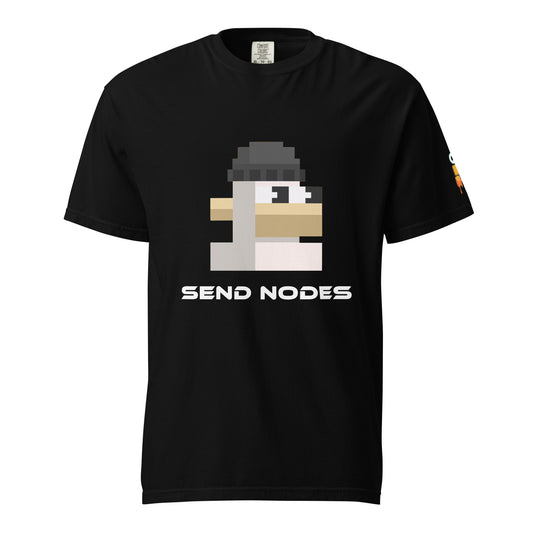 White Node Monke on T-shirt