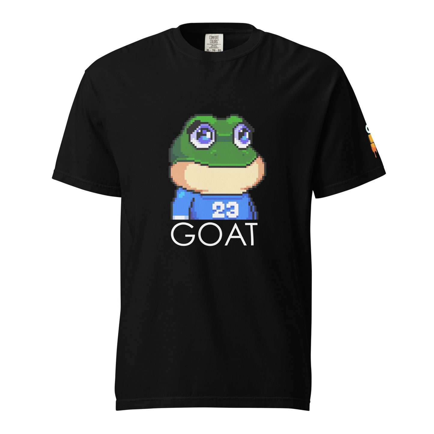 Bitcoin Frogs "Goat" garment-dyed heavyweight t-shirt