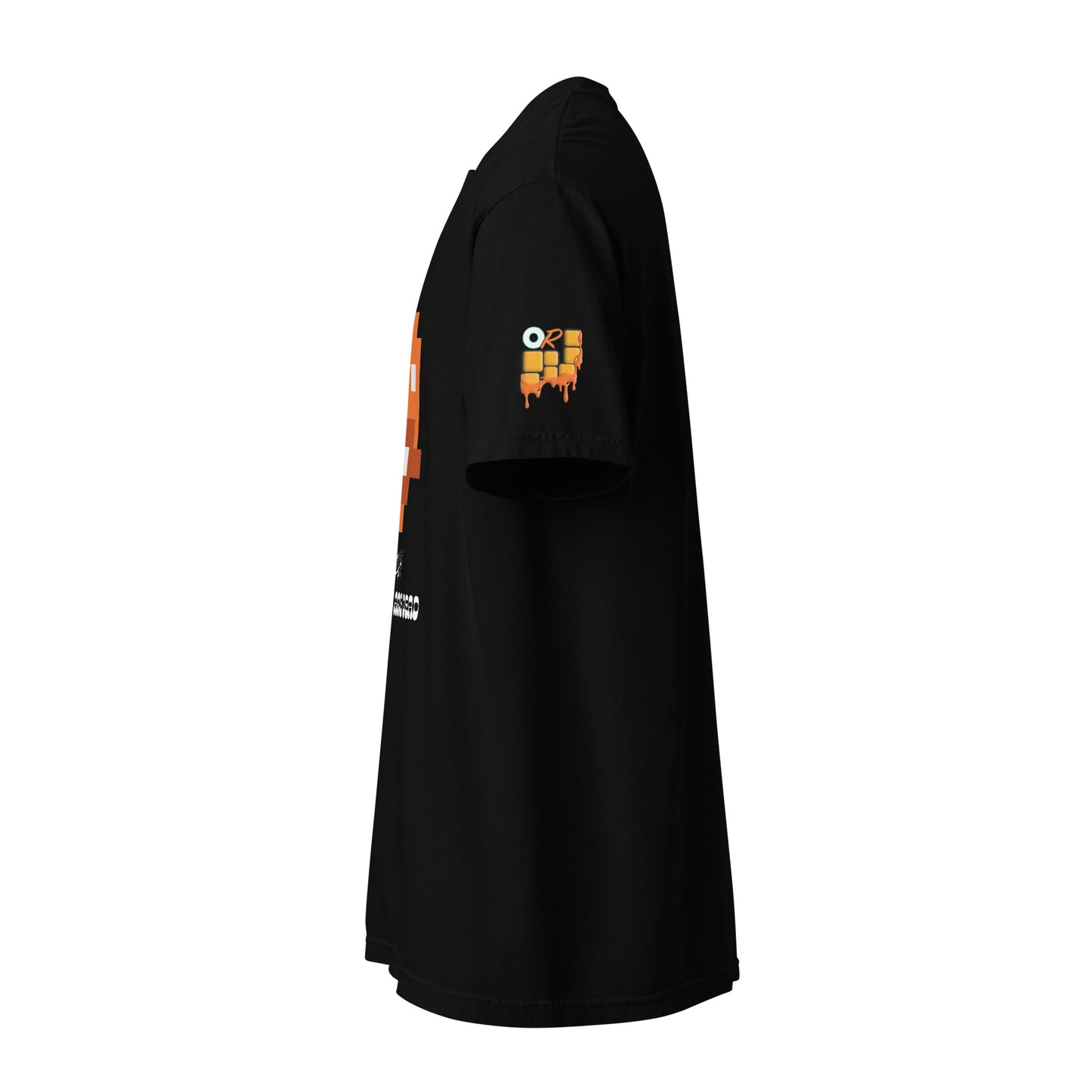Orange Cursed Goosinal on T-shirt