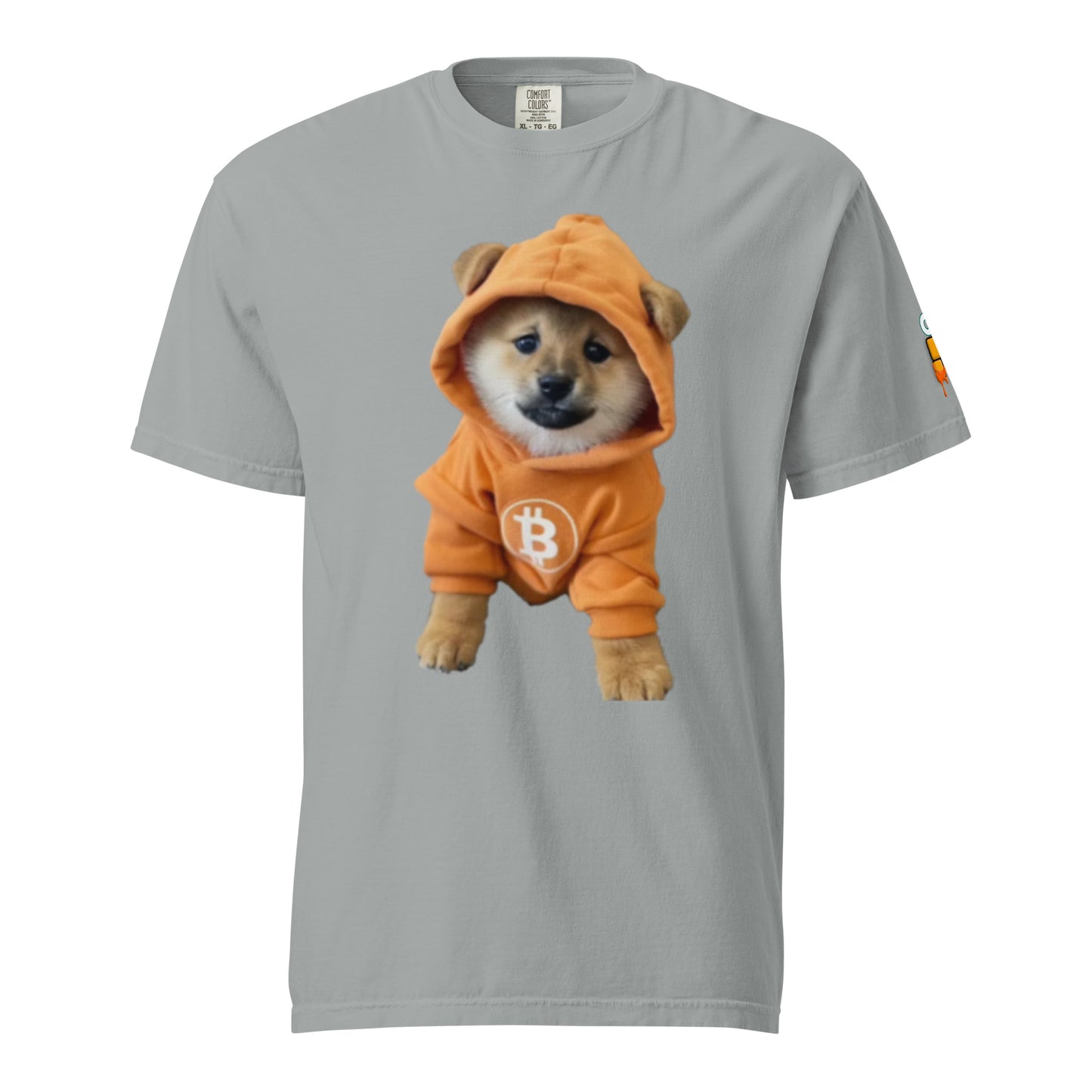 DOG GO TO THE MOON heavyweight t-shirt