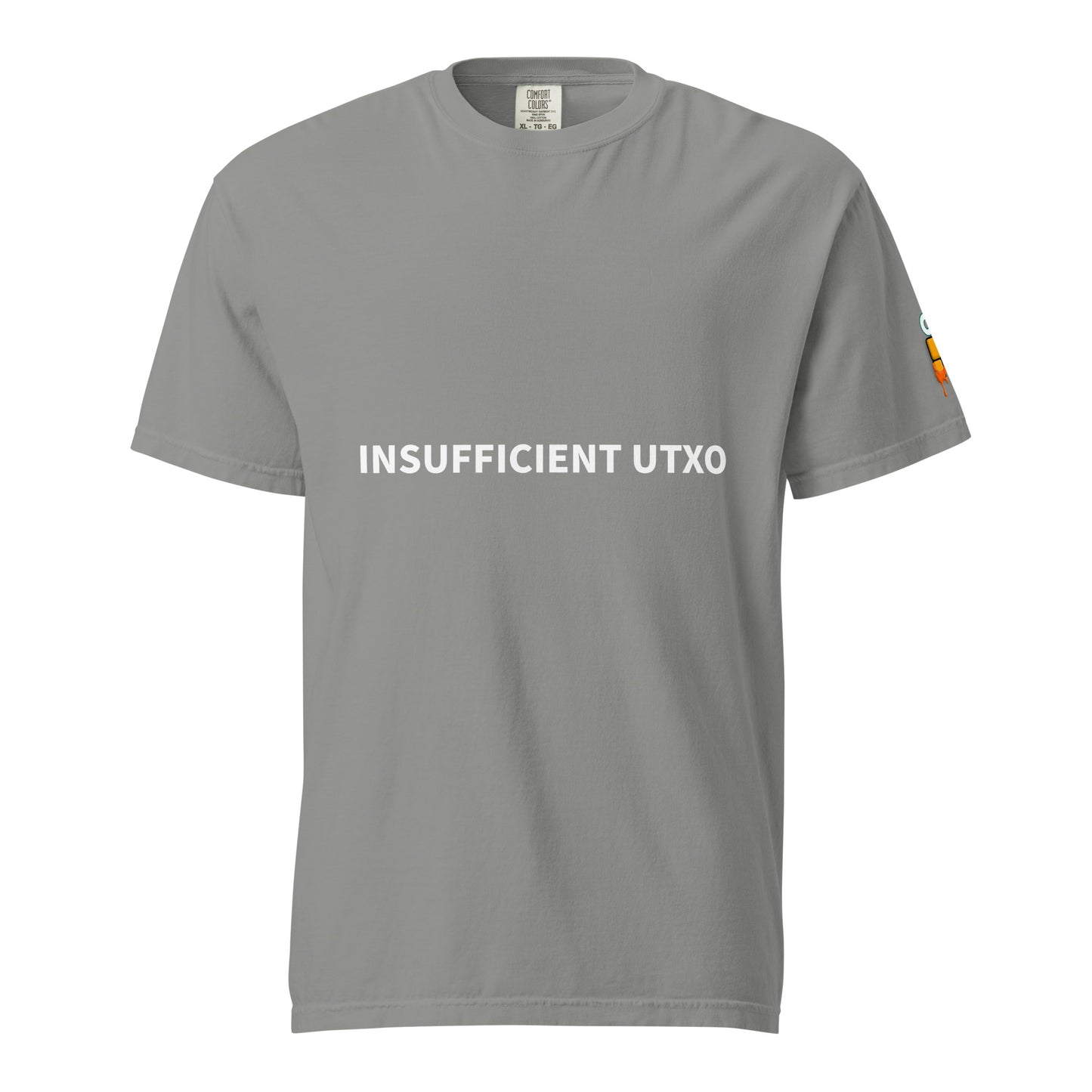 Insufficient UTXO garment-dyed heavyweight t-shirt