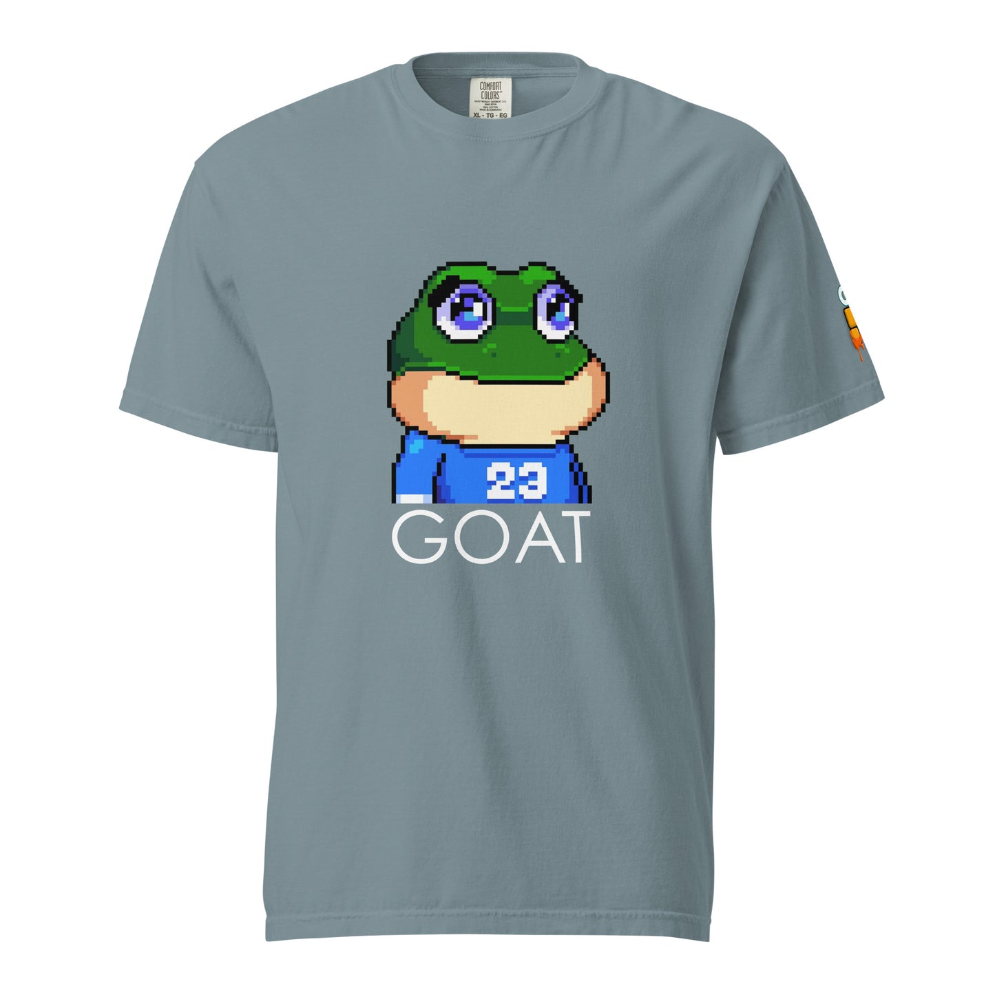 Bitcoin Frogs "Goat" garment-dyed heavyweight t-shirt