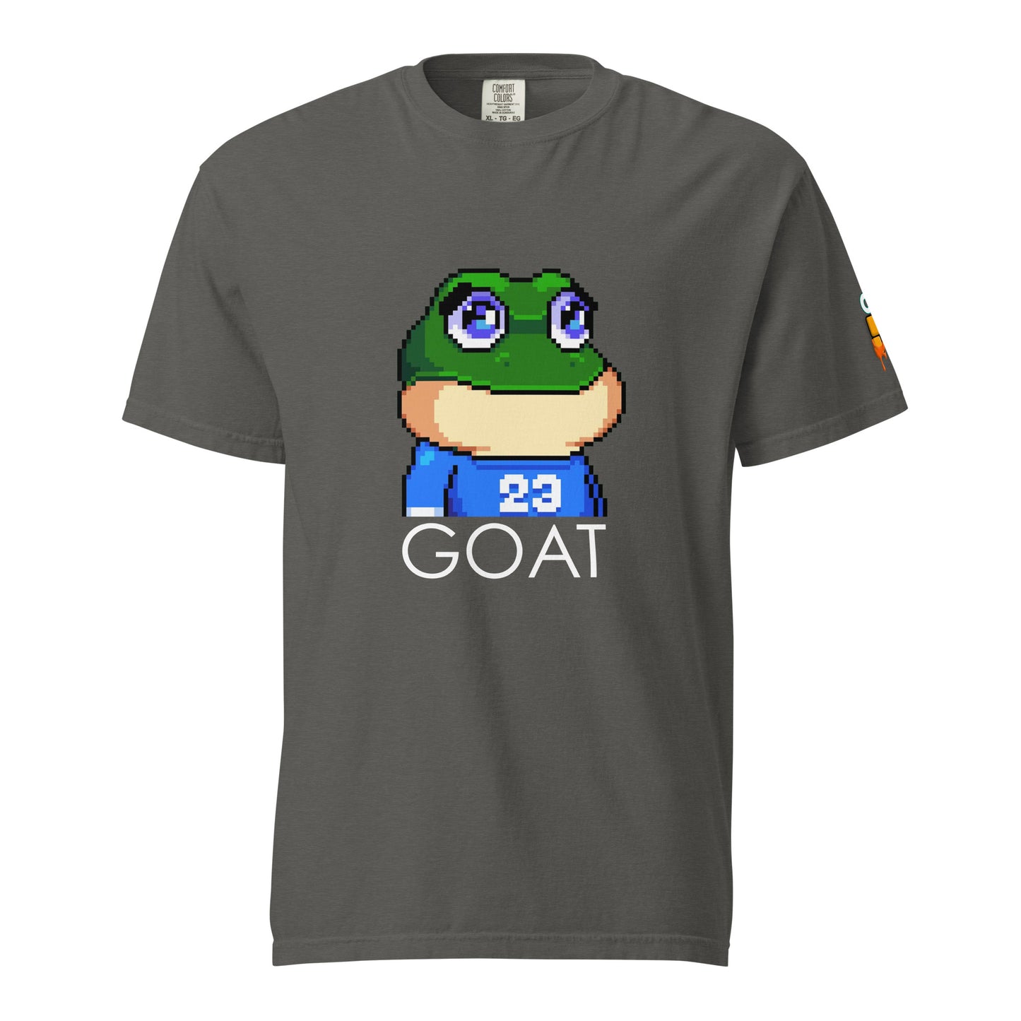 Bitcoin Frogs "Goat" garment-dyed heavyweight t-shirt