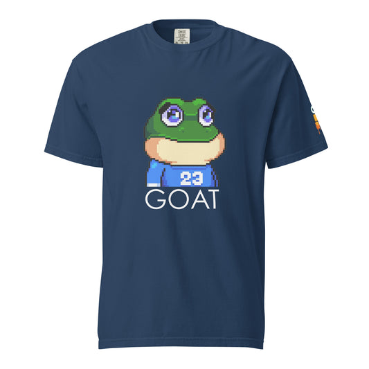 Bitcoin Frogs "Goat" garment-dyed heavyweight t-shirt