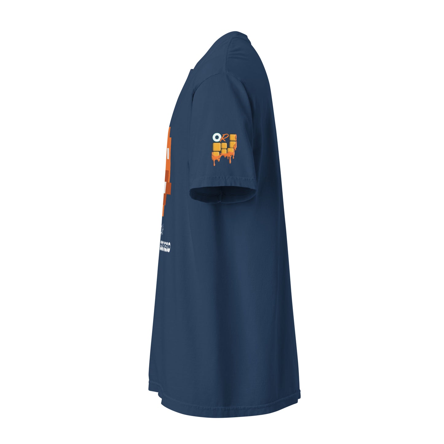 Orange Cursed Goosinal on T-shirt
