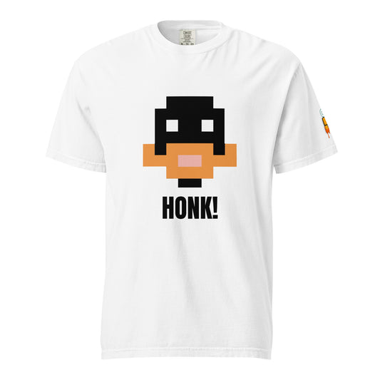 Black Goosinal Honk! White T-shirt