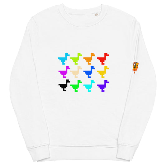 Goosinals Profile White Sweatshirt