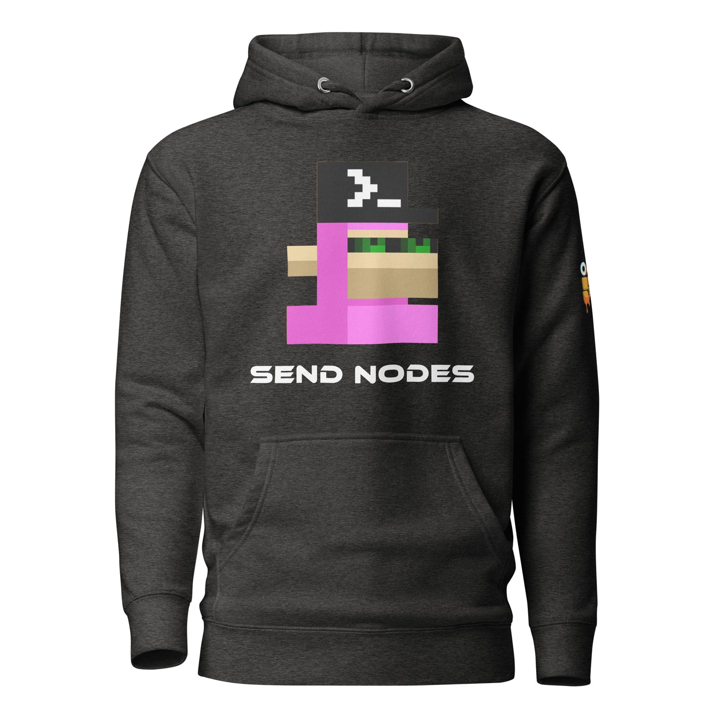 Pink Node Monke Hoodie