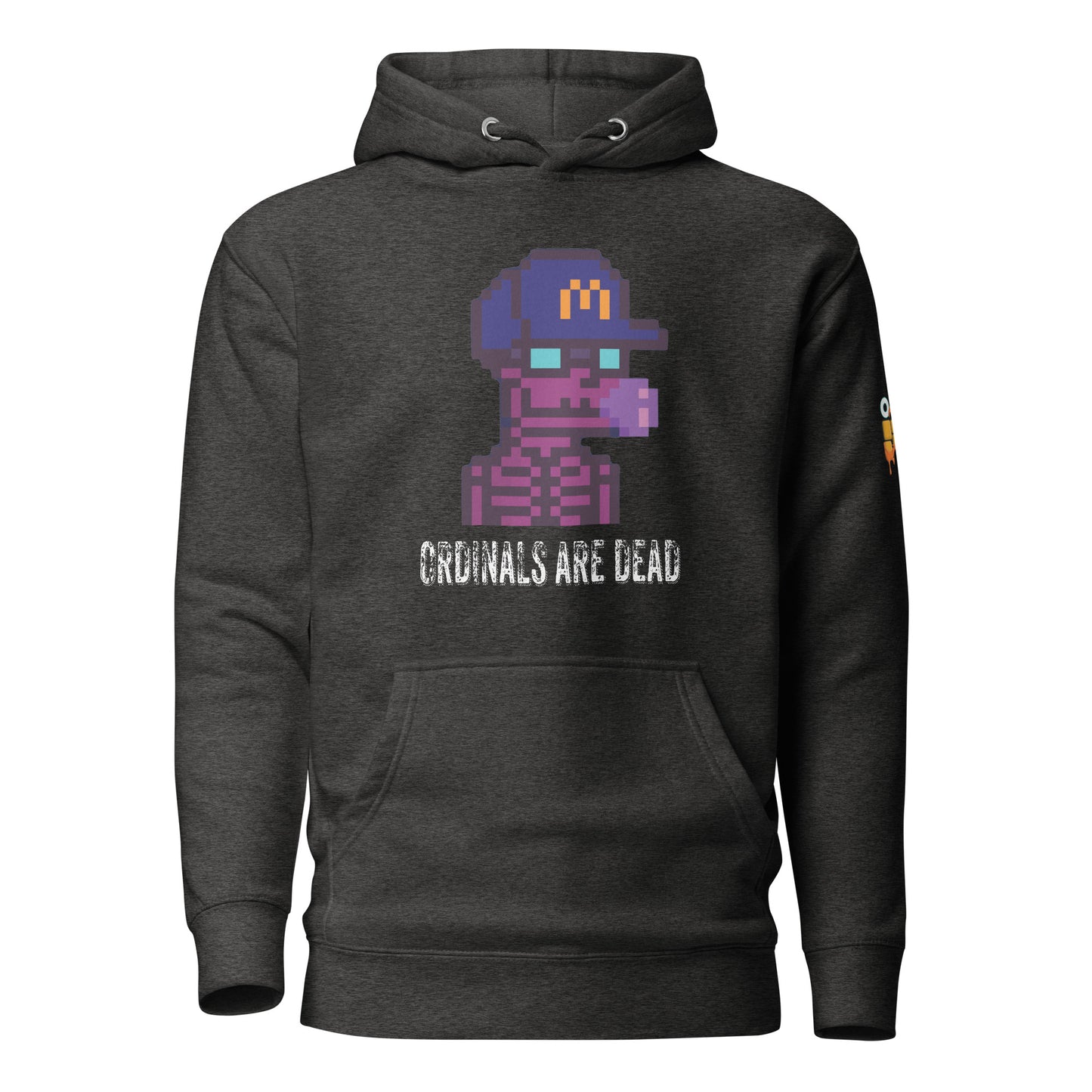 Ordinals Are Dead Skelly Uni on Hoodie