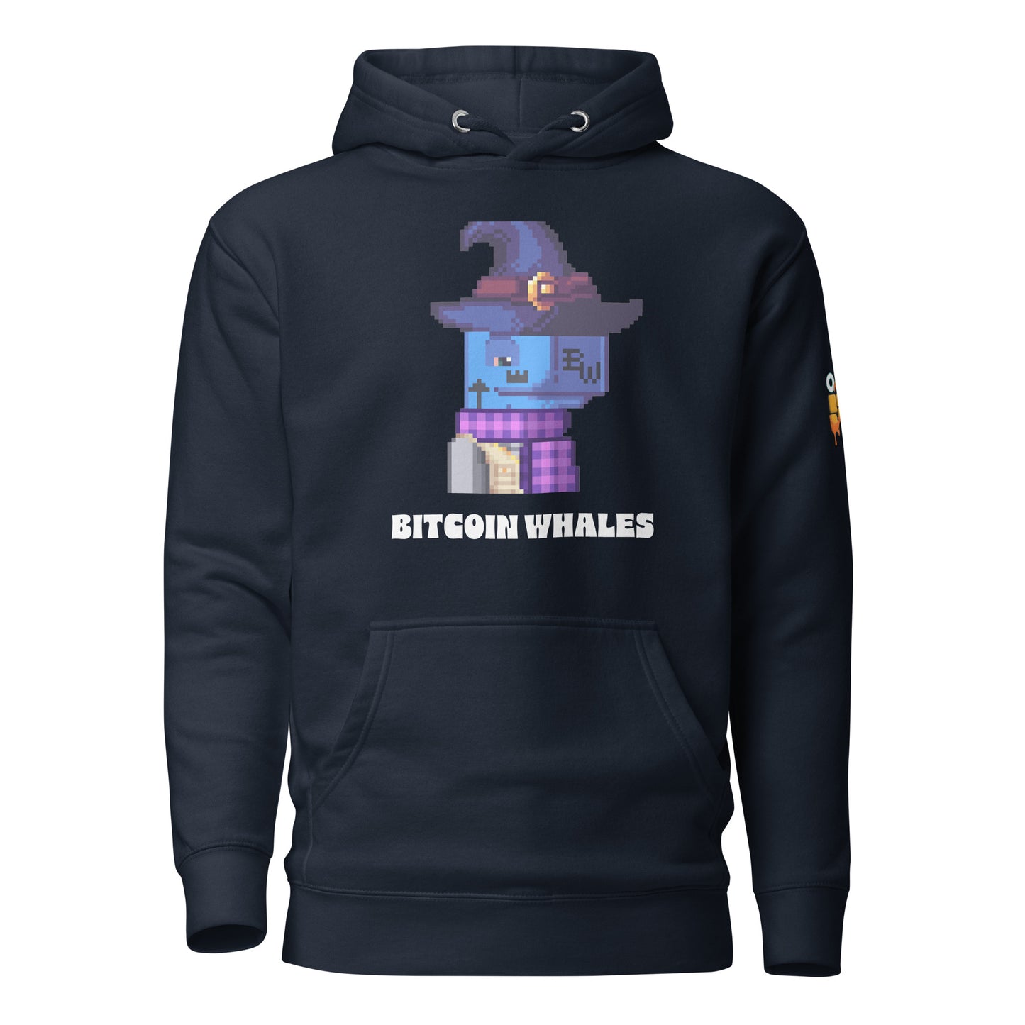 Wizard Hat Bitcoin Whale Hoodie