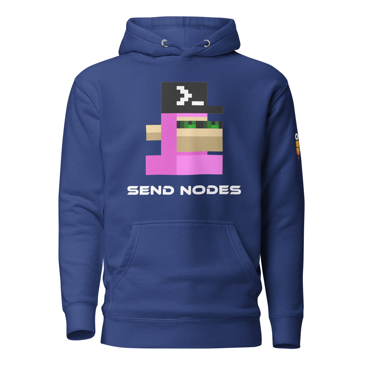 Pink Node Monke Hoodie