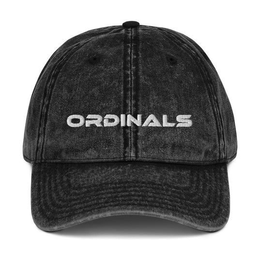 Ordinals Tech Vintage Hat