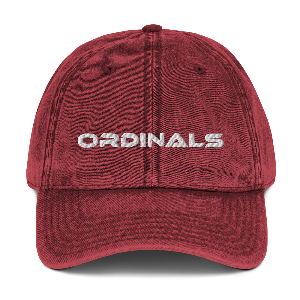 Ordinals Tech Vintage Hat