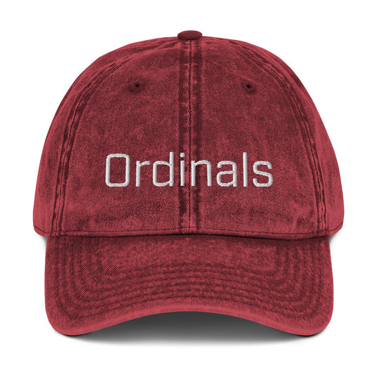 Ordinals Traditional Vintage Hat